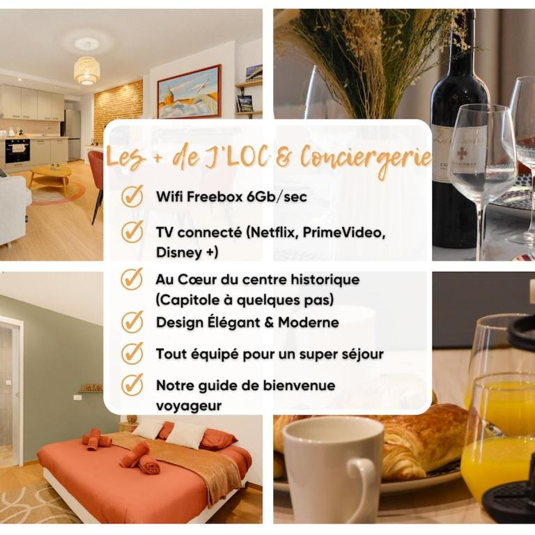 Le Paradoux - Luxe & Brique au cœur de Toulouse - Appartamento con 1 Camera da Letto - 38