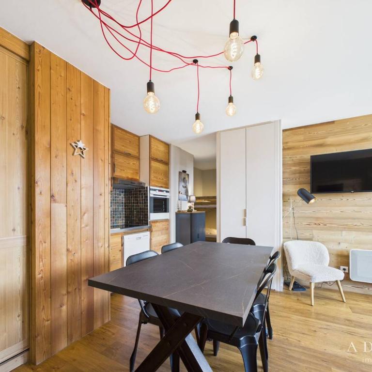 Appartement 2 Pièces Cabine pour 6 Personnes - Skis aux Pieds, Balcons, Parking, WIFI ! - FR-1-398-548 - Appartement (8 Adultes) - 5