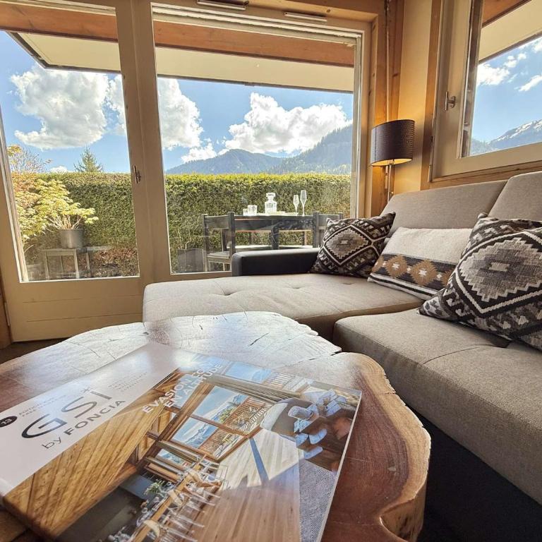 Studio Cabine à Praz-sur-Arly, 4 pers, proche pistes et village, parking et extérieur privé - Appartement 1 Chambre - 6