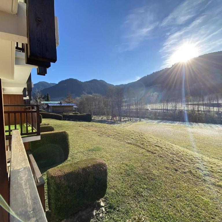 Studio cabine à Praz Sur Arly - Balcon, proche pistes et centre - 4 pers, parking, casier ski - Appartement 1 Chambre - 10