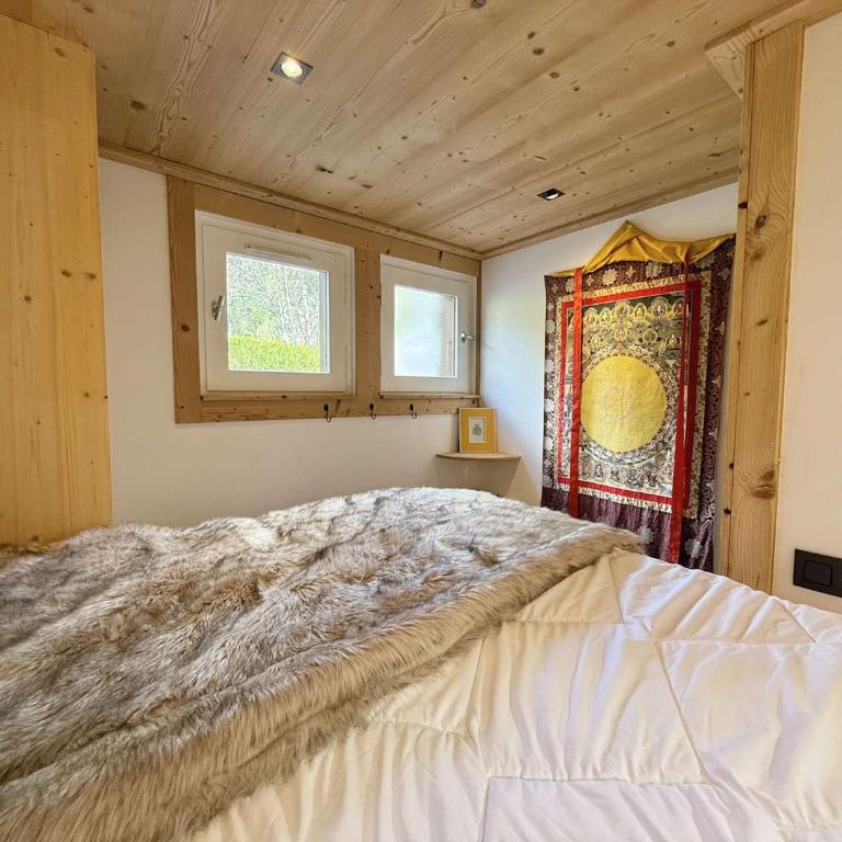 Studio Cabine à Praz-sur-Arly, 4 pers, proche pistes et village, parking et extérieur privé - Appartement 1 Chambre - 16