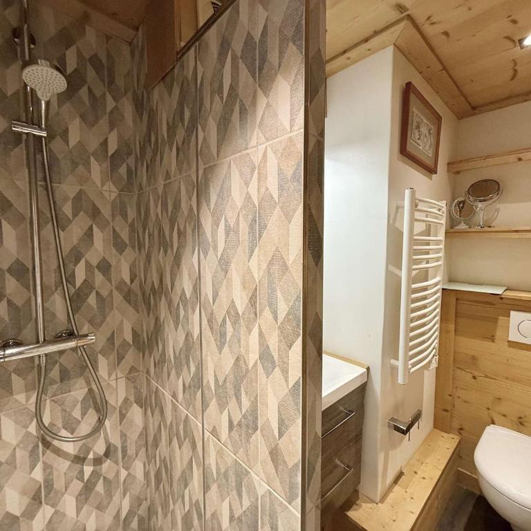 Studio Cabine à Praz-sur-Arly, 4 pers, proche pistes et village, parking et extérieur privé - Appartement 1 Chambre - 17