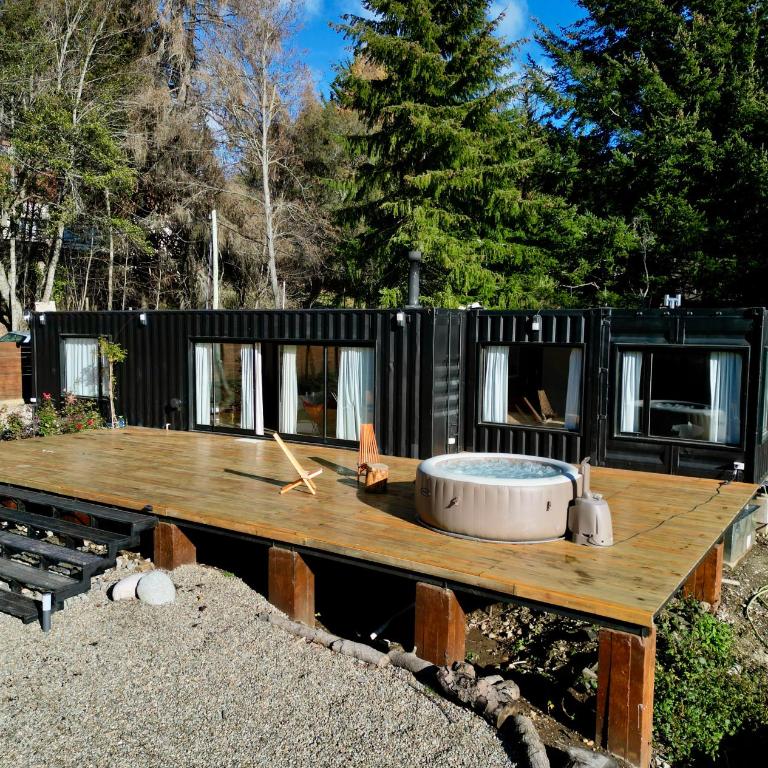 Casa Contenedor de Diseño con Jacuzzi en el Bosque - Casa de 2 dormitorios - 25
