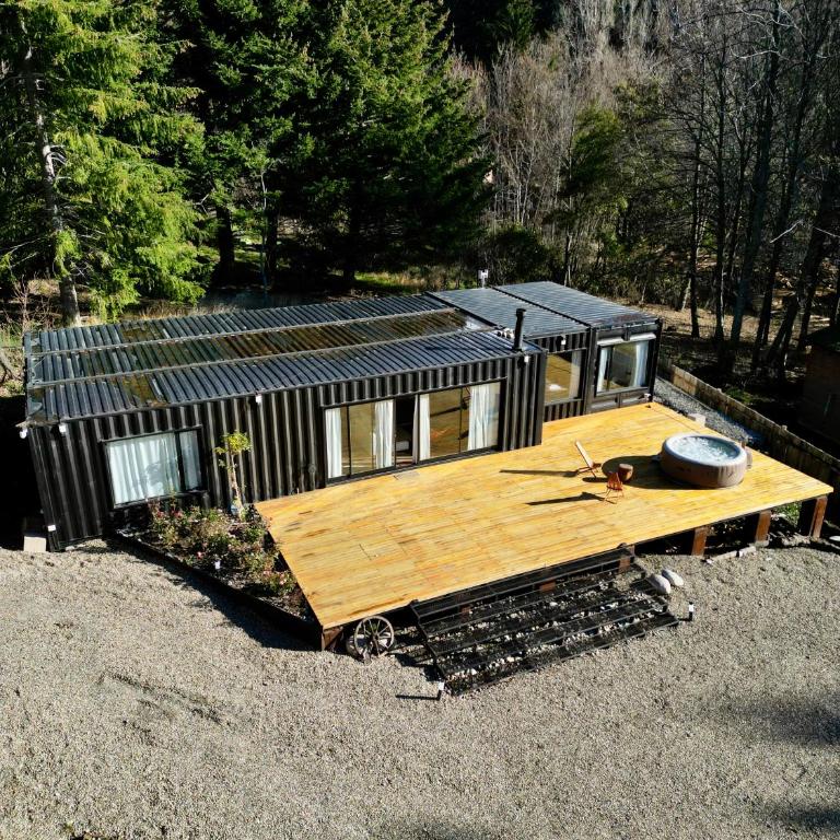 Casa Contenedor de Diseño con Jacuzzi en el Bosque - Casa de 2 dormitorios - 35