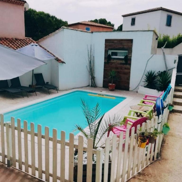 Maison de la plage - Studio - Vue sur Piscine - 12