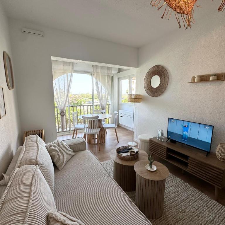 A 4 à la mer avec clim et parking - Appartement 1 Chambre - 2