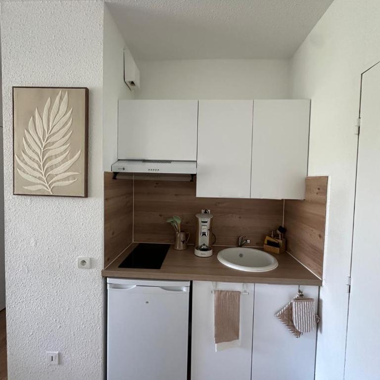 A 4 à la mer avec clim et parking - Appartement 1 Chambre - 4