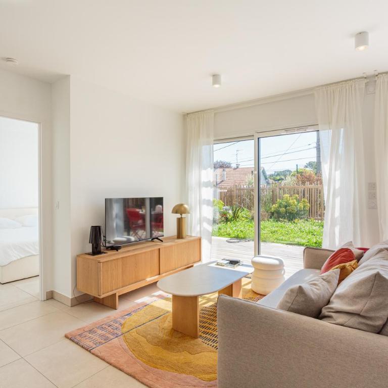 Bel appartement avec jardin proche des plages - Apartment - Erdgeschoss - 4