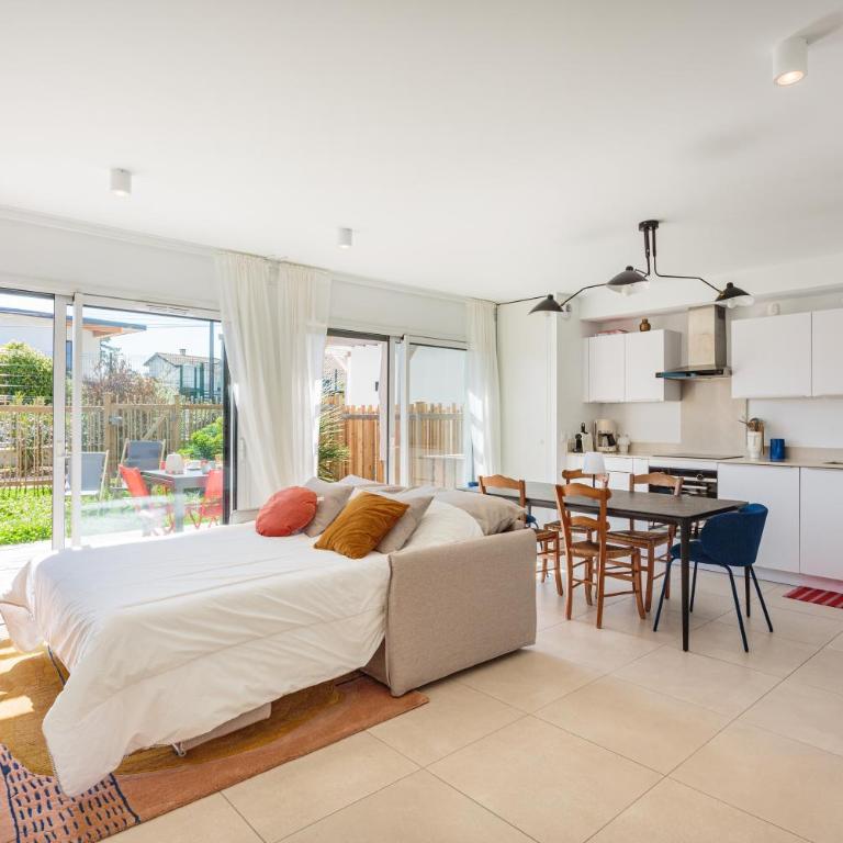 Bel appartement avec jardin proche des plages - Apartment - Erdgeschoss - 8