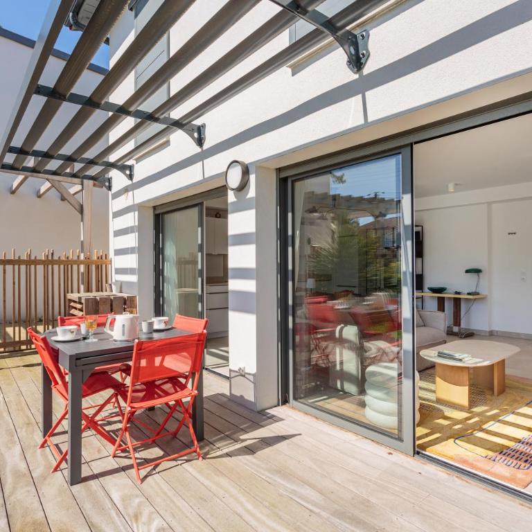 Bel appartement avec jardin proche des plages - Apartment - Erdgeschoss - 2