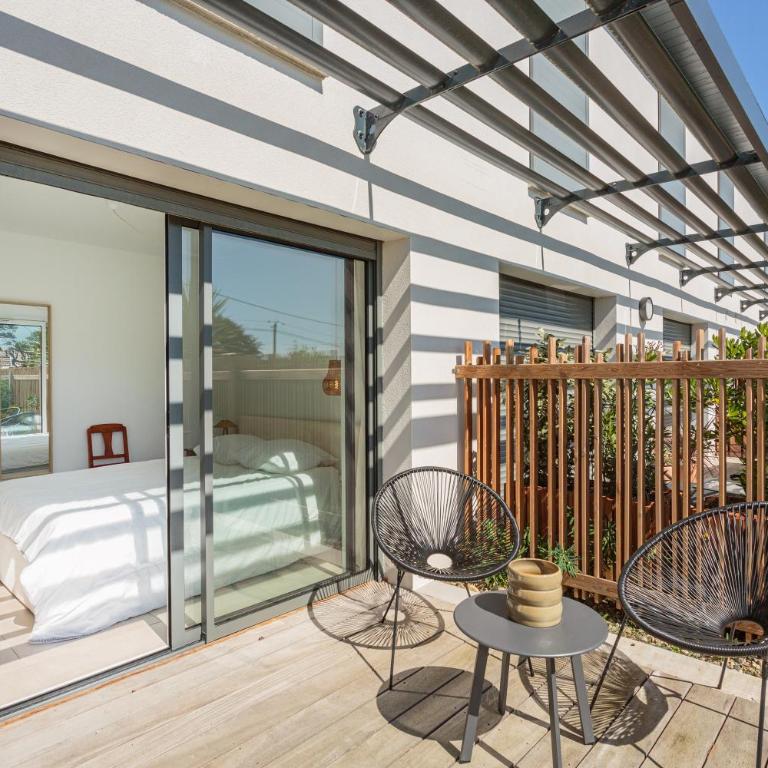 Bel appartement avec jardin proche des plages - Apartment - Erdgeschoss - 3
