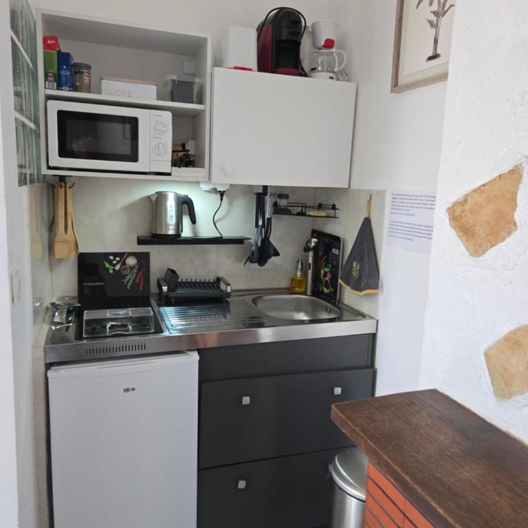 4 logements à La Trinité proche de Nice 15 mn, Monaco 20 mn et l'Italie 30 mn 2 Chambres et 2 Studios privés et indépendants - Studio mit Bergblick - 4