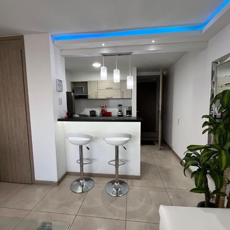 Norte cali Apartmento celeste - Apartamento de 2 dormitorios - 62