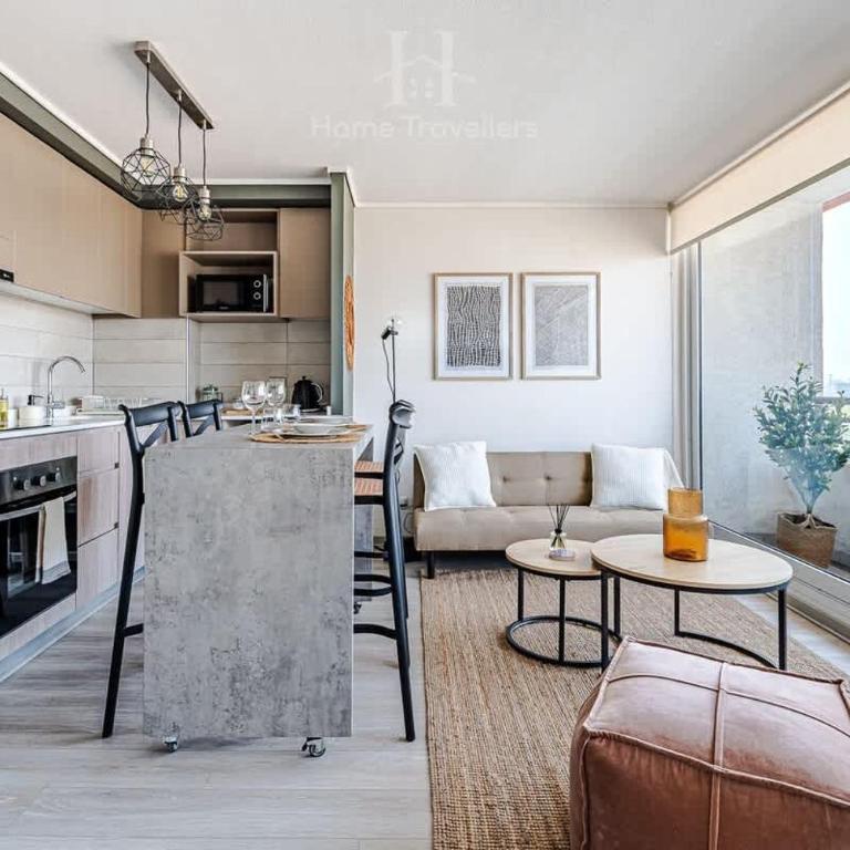 HT Calido Dpto a pocos pasos del metro Nuble - Apartamento - 9