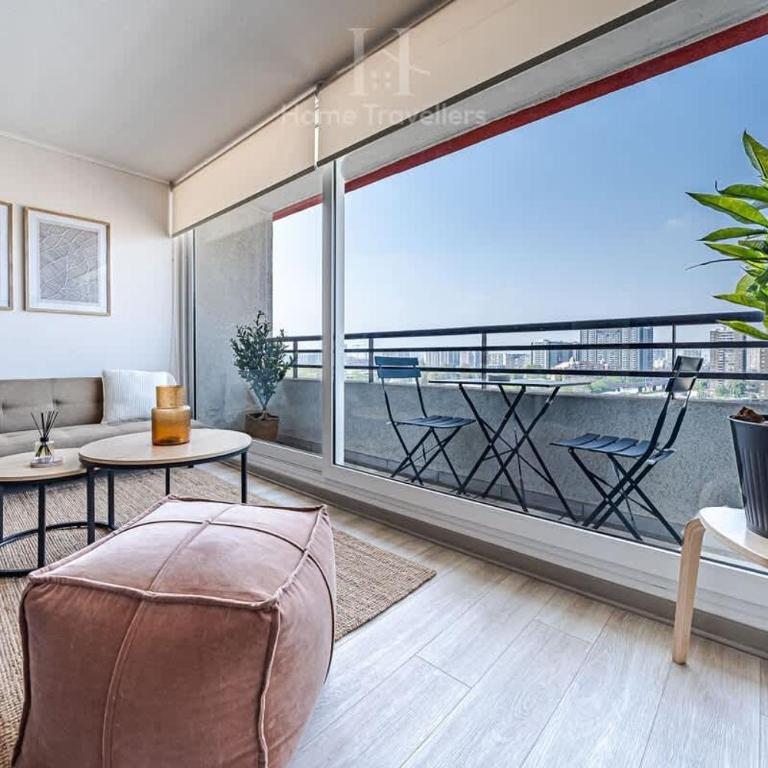 HT Calido Dpto a pocos pasos del metro Nuble - Apartamento - 10