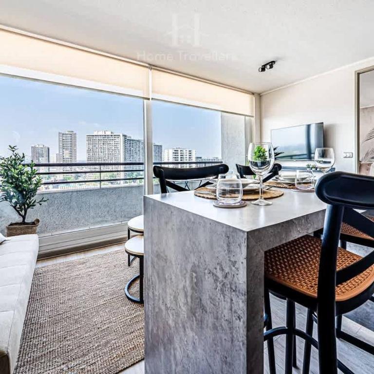 HT Calido Dpto a pocos pasos del metro Nuble - Apartamento - 15