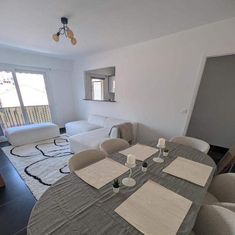 3 pièces proche gare - clim, accès plage à pied - Apartamento de 2 dormitorios - 2