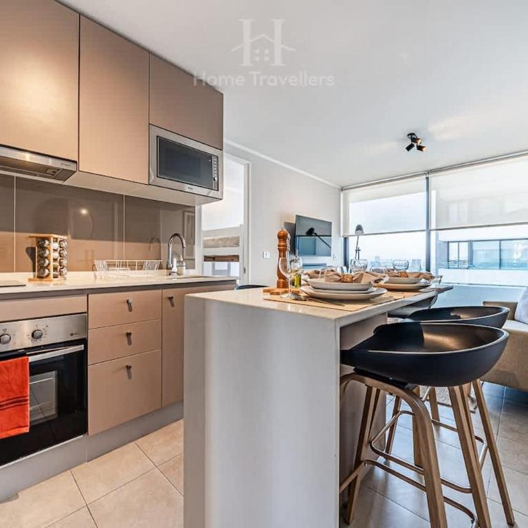 HT Depto Metro Plaza Egana con Estacionamiento - Apartamento - 15