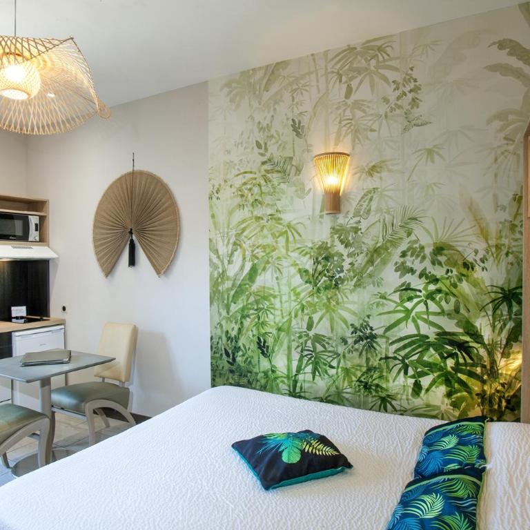 Hôtel et Appart Hôtel Les Flots Bleus - Studio avec Terrasse Privée - Vue sur Mer - 3