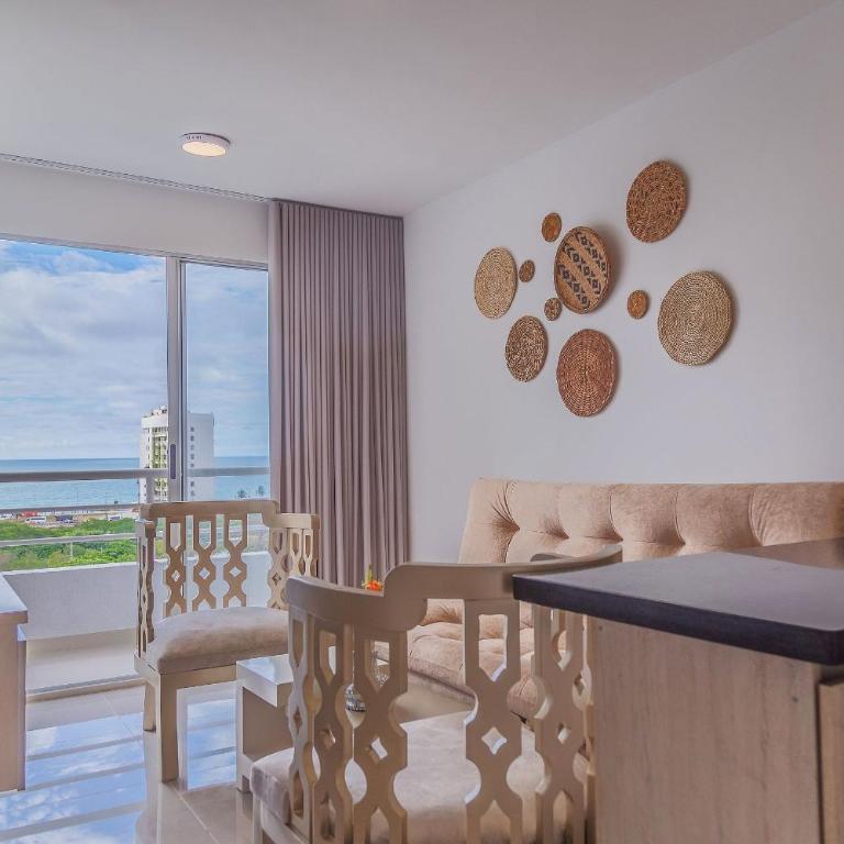 Cartagena Económica con Estilo y Comodidad - Two-Bedroom Apartment with Sea View - 1