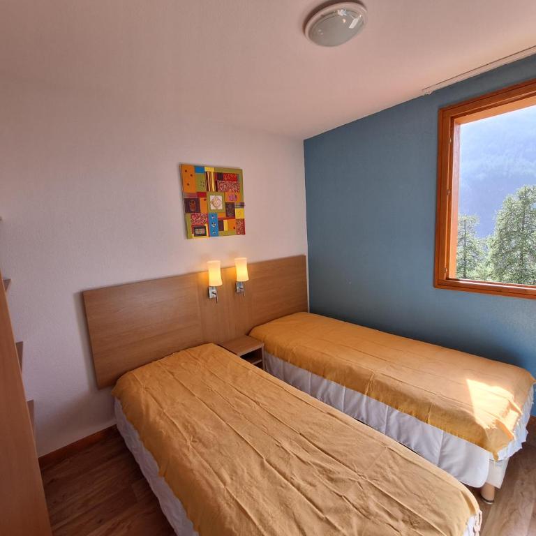 Bel appart au centre des Orres 1800 - Grand balcon Belle vue - A côté pistes - Apartment mit 3 Schlafzimmern - 32
