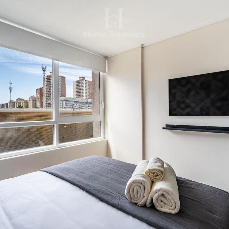 HT Depto en Nunoa con Estacionamiento - Apartamento - 5