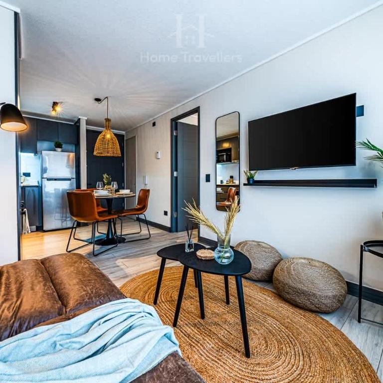 HT Hermoso Departamento con Estacionamiento - Apartamento - 3