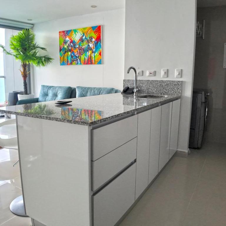 Sunsets and views of the Walled City, 33th floor - Apartamento de 1 dormitorio con balcón y vistas al mar - 25