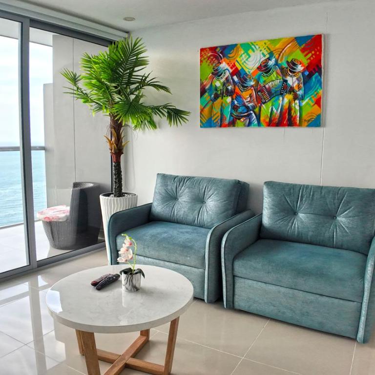 Sunsets and views of the Walled City, 33th floor - Apartamento de 1 dormitorio con balcón y vistas al mar - 32