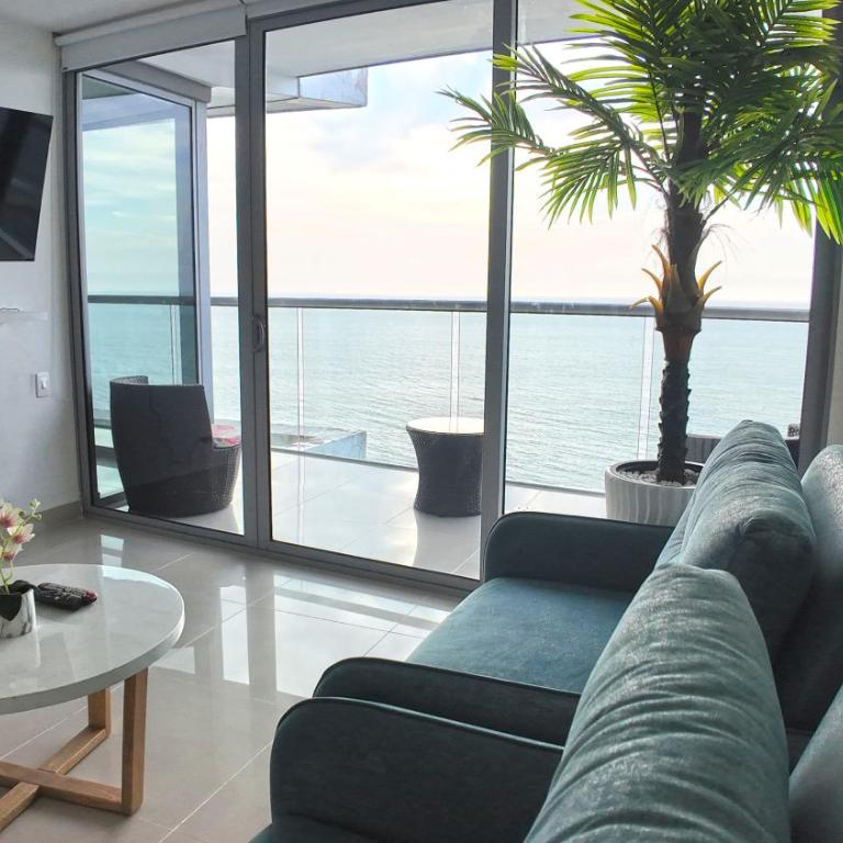 Sunsets and views of the Walled City, 33th floor - Apartamento de 1 dormitorio con balcón y vistas al mar - 28