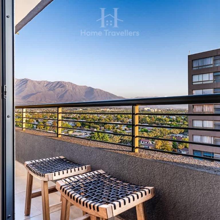 HT Maravilloso Depto en Nunoa con Estacionamiento - Apartamento - 2