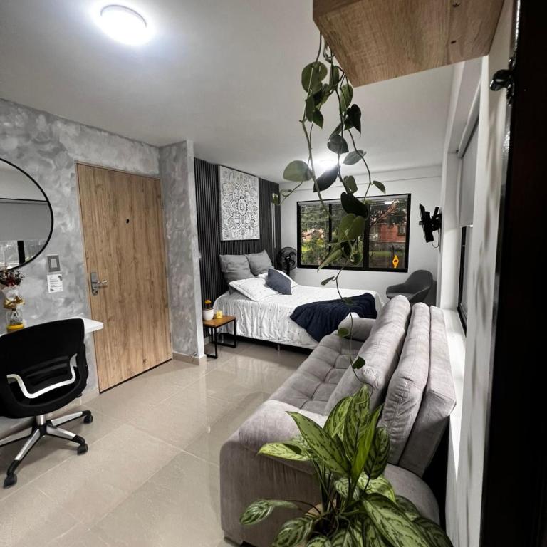 Loft Belén WiFi900Mb Av 33 Cr 70 l Balcón Vista - One-Bedroom Apartment - 17