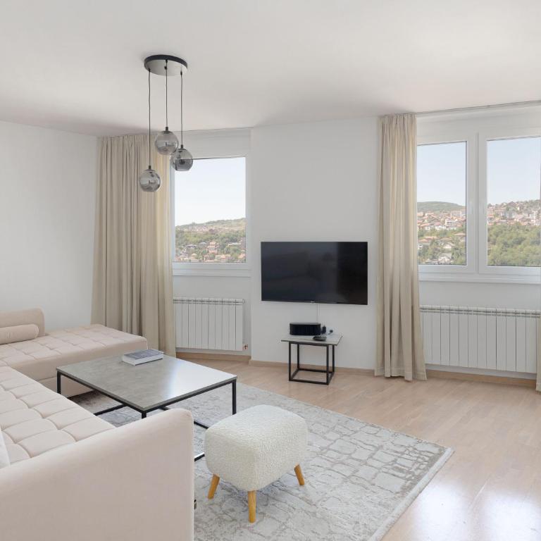 Skyline Residence Sarajevo Tower - Apartman sa 1 Spavaćom Sobom i Pogledom - 5