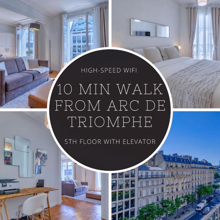 Chic Paris Flat 10 Mins from Arc de Triomphe - Appartement 1 Chambre - 1