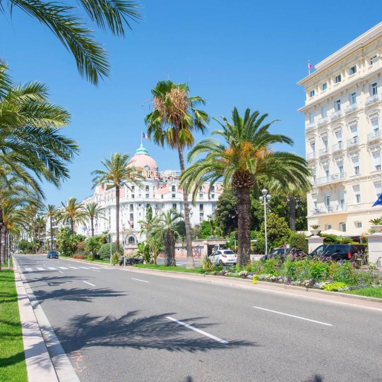 FLEUR- Cosy Studio, 200 Promenade des Anglais et Negresco, wifi, climatisation- calme - Appartement 1 Chambre - 14
