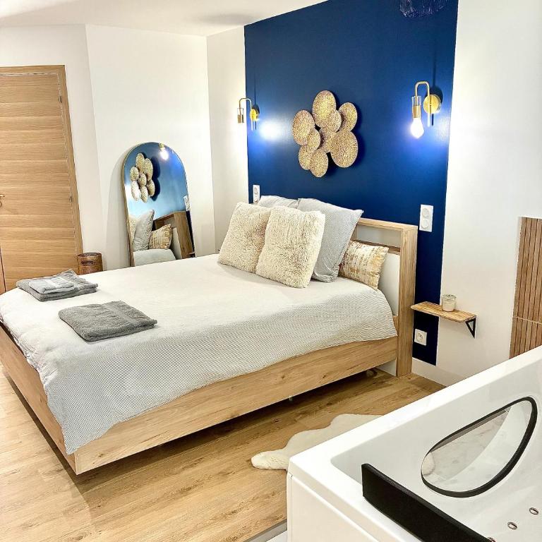 Dijon hyper centre Balnéo Casa Dauphine - One-Bedroom Apartment - 11