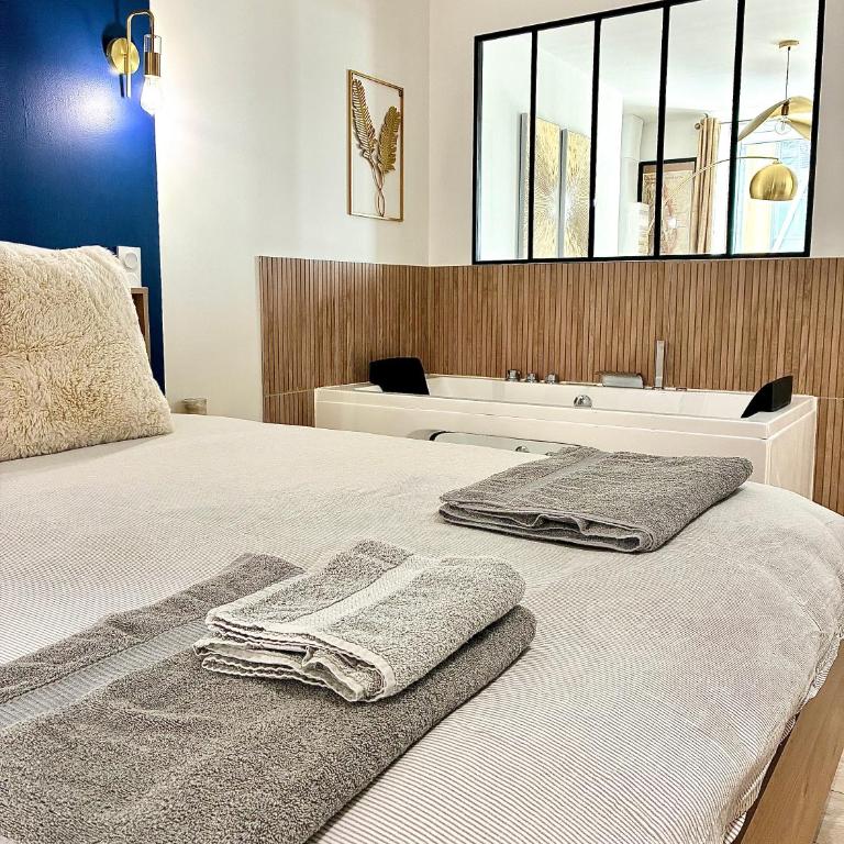 Dijon hyper centre Balnéo Casa Dauphine - One-Bedroom Apartment - 14