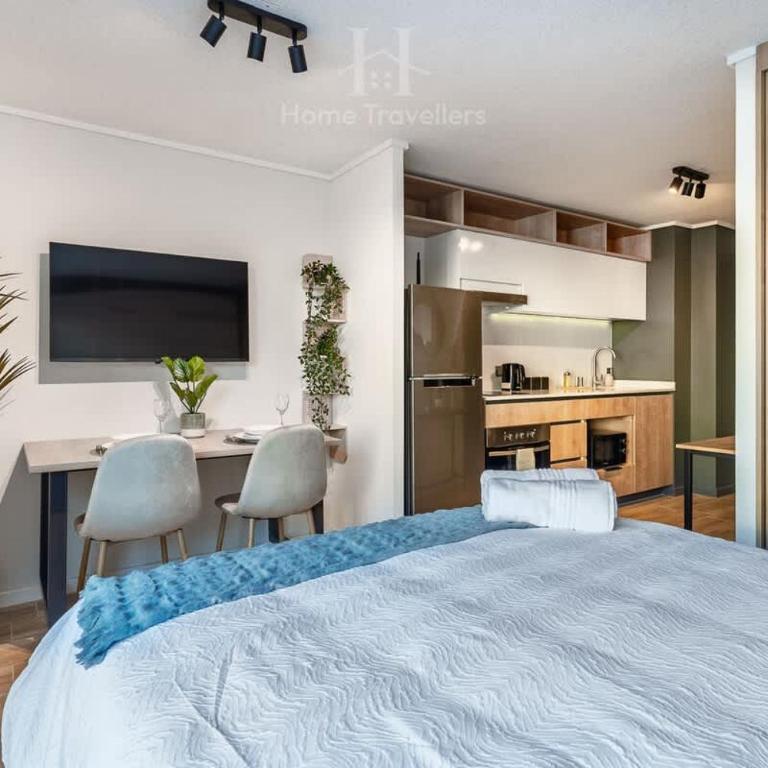 HT Elegante y Acogedor Estudio en Santiago 2PAX - Apartment - 3