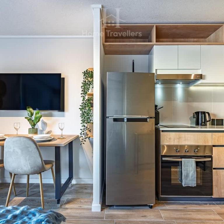 HT Elegante y Acogedor Estudio en Santiago 2PAX - Apartment - 11