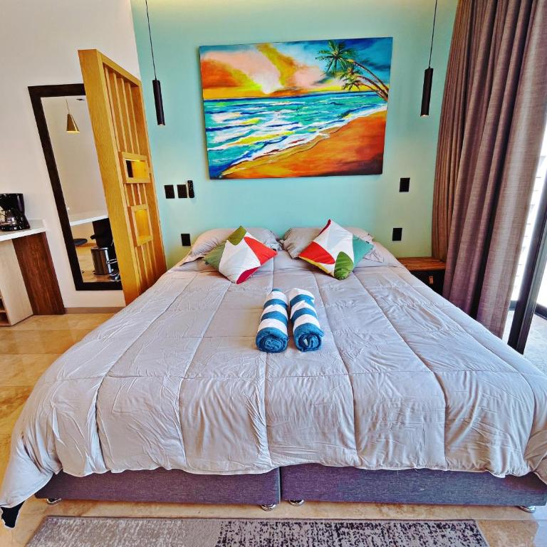New Studio with King Bed and Balcony in 4thFloor - Studio-Apartment mit Balkon - 5