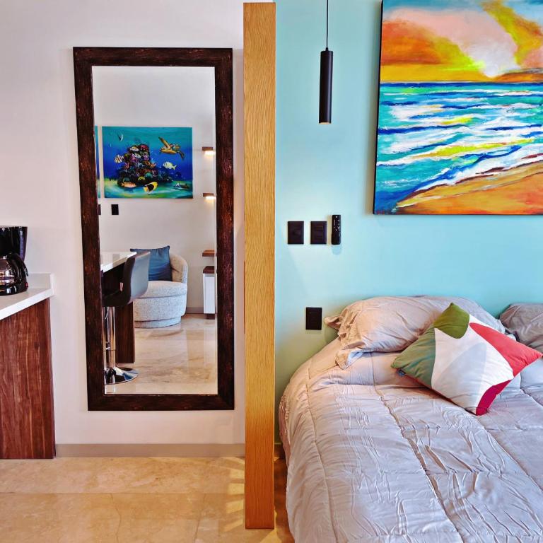 New Studio with King Bed and Balcony in 4thFloor - Studio-Apartment mit Balkon - 8