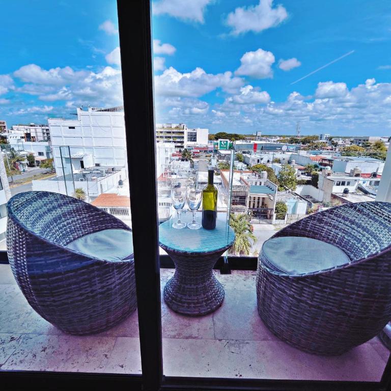 New Studio with King Bed and Balcony in 4thFloor - Studio-Apartment mit Balkon - 16