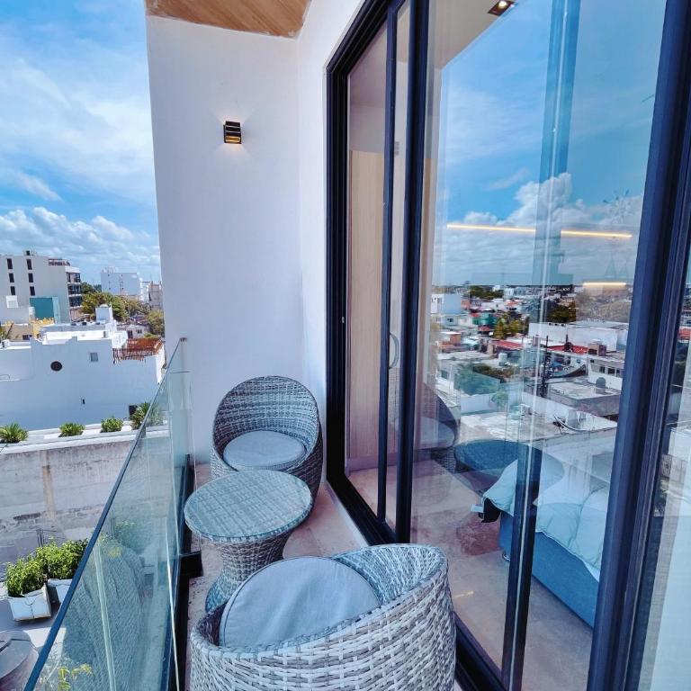 New Studio with King Bed and Balcony in 4thFloor - Studio-Apartment mit Balkon - 17