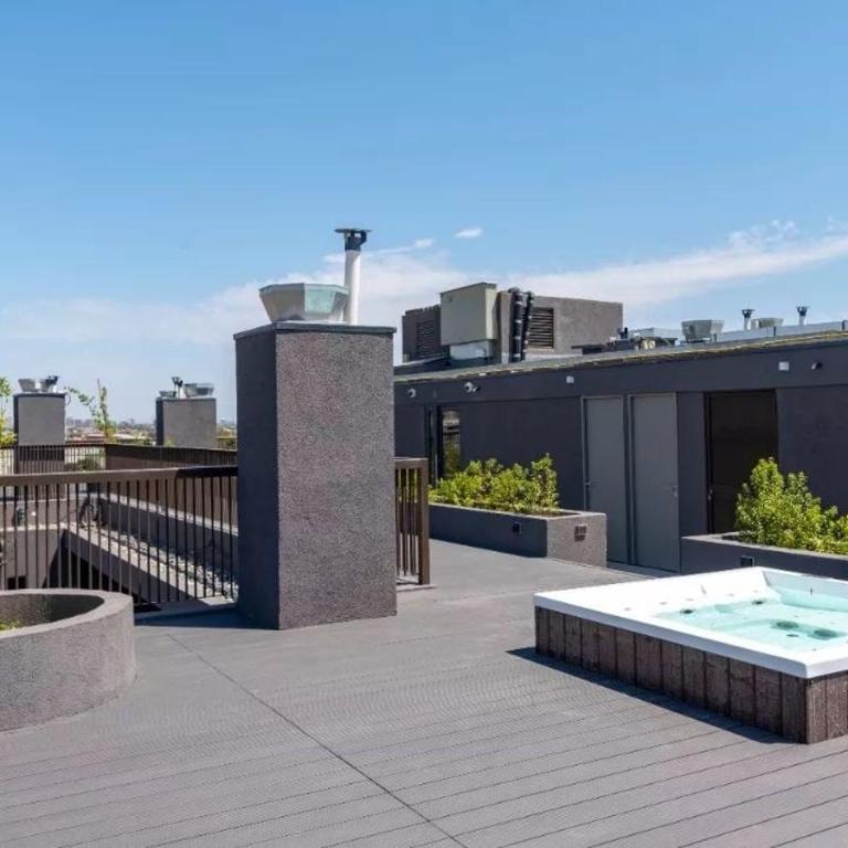 Departamento para 4 pax a pasos de Movistar Arenas, Universidad de Chile y Ministerio de Justicia FACTURABLE - One-Bedroom Apartment - 10