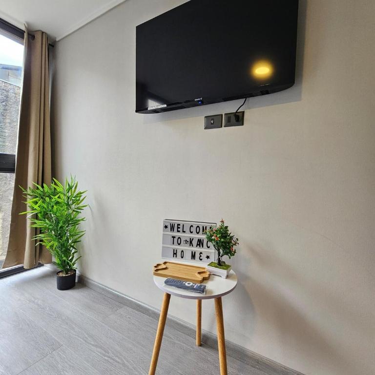 Alojamiento a pasos de Movistar Arenas, Parque O Higgins, Universidad de Chile y Ministerio de Justicia - One-Bedroom Apartment - 1