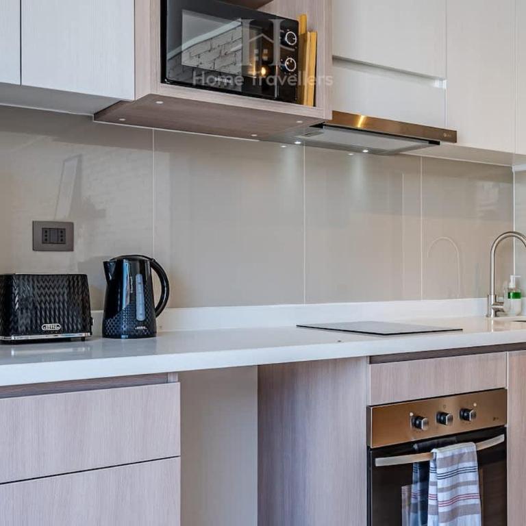 HT Calido Estudio en Santiago 2 PAX a pasos del Metro - Apartment - 3