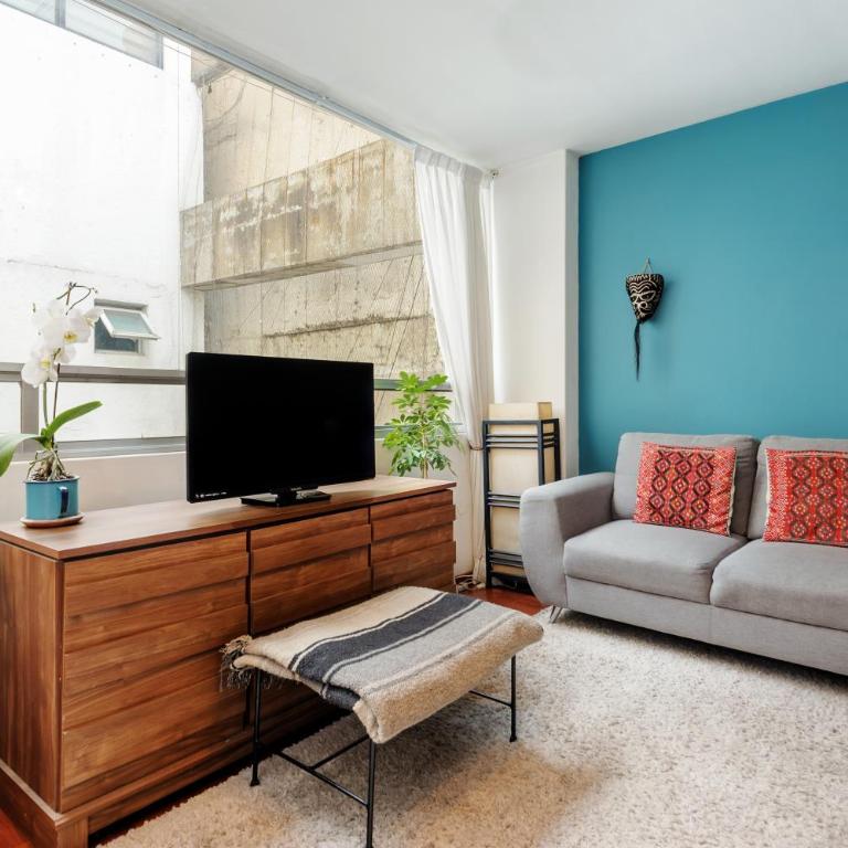 Tabasco 269, Local Charm & Cozy Design in La Roma - Two-Bedroom Deluxe Apartment - 27