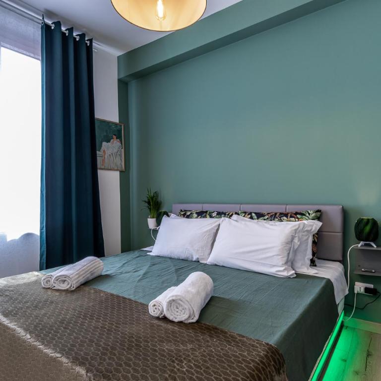 Green Lux-Via Canalino- Pass ZTL Parking WiFi - Appartamento con 2 Camere da Letto e Vista Città - 3