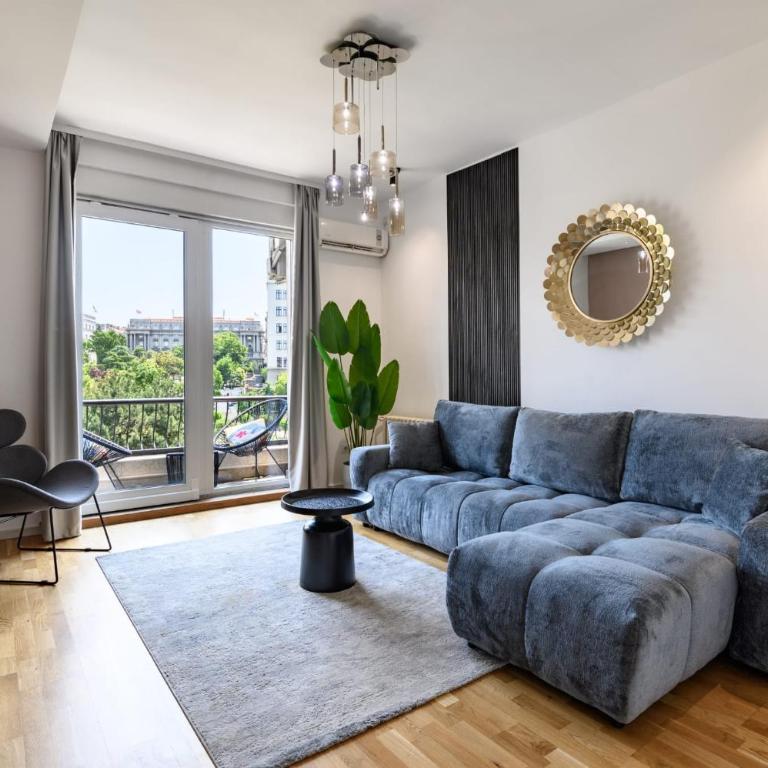 Belgrade CITY CENTER Apartments PARKING 12e - 7 min by walk TERAZIJE - Apartment mit Terrasse - 8