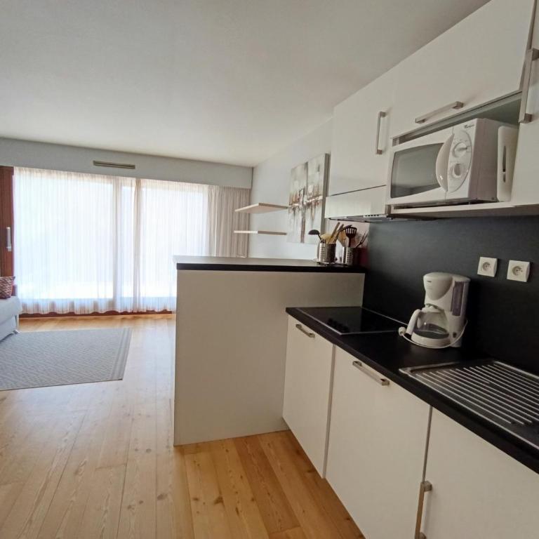 Studio lumineux avec grande terrasse et parking couvert - 4 pers - FR-1-445-46 - Estudio - 5